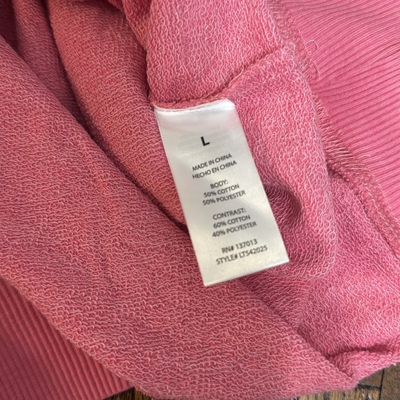 Wildfox Hot Tub Club Sweatshirt NWT bubblegum pink and blue graphics size Large - Picture 10 of 12